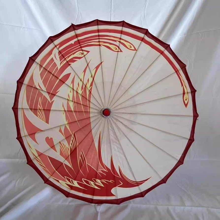Amazon.co.jp: 鳴潮 長離 コスプレ道具 傘 82cm 和風 紙傘 木製
